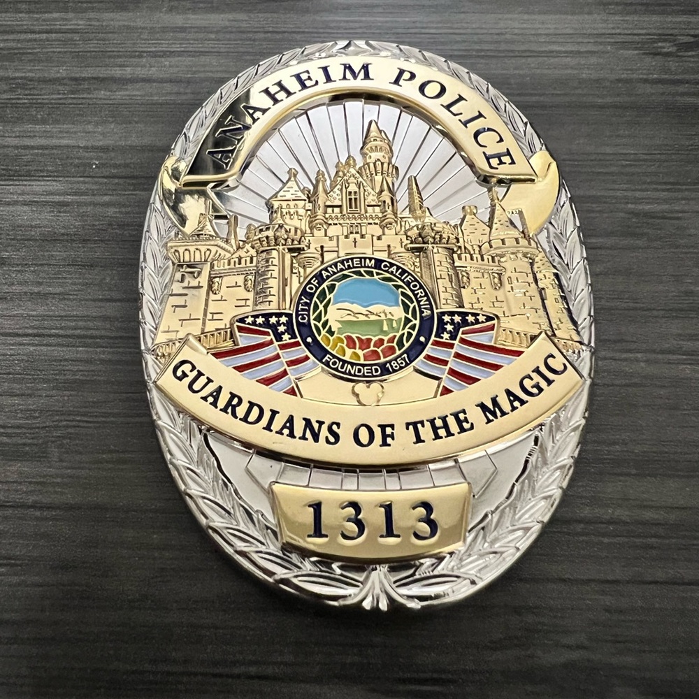 Limited Anaheim Police/Disney Challenge Coins!
